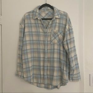 BP. Light blue Flannel Shirt